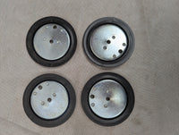 Sierra Pacific Engineering 4-Pack Steel D-Ring Tie-Downs - detail view | AAA Trailer