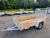 Silver Ox 5x10 Single Axle Woodside Trailer - view 2