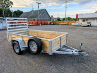 Silver Ox 5x10 Single Axle Woodside Trailer - view 3