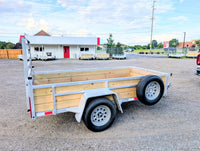 Silver Ox 5x10 Single Axle Woodside Trailer - view 4