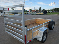 Silver Ox 5x10 Single Axle Woodside Trailer - view 5