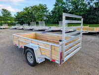 Silver Ox 5x10 Single Axle Woodside Trailer - view 6