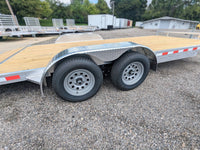 Silver Ox 7k Aluminum Car Hauler Trailer 22+2 - 24ft Overall Deck - 7000 lb, 2x6 - component detail | AAA Trailer