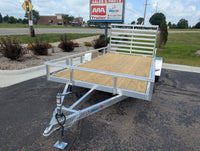 Silver Ox 7x14 Aluminum Utility Trailer – Single Axle – Rear Ramp - view 8