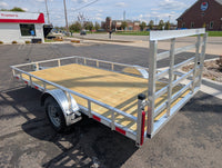 Silver Ox Mighty Lite 6x12 Single Axle Aluminum Utility Trailer - view 2