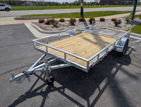 Silver Ox Mighty Lite 6x12 Single Axle Aluminum Utility Trailer - view 3
