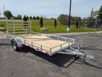 Silver Ox Mighty Lite 6x12 Single Axle Aluminum Utility Trailer - view 6