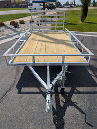Silver Ox Mighty Lite 6x12 Single Axle Aluminum Utility Trailer - view 7