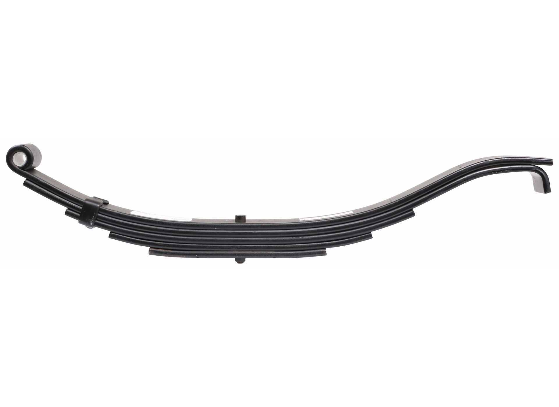 26.98" Slipper Spring · Hook End · 3400 LB Capacity · 5-Leaf · 2" Wide
