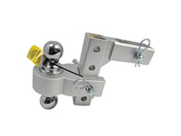 Smittybilt 6" Adjustable Aluminum Drop Hitch – Dual Ball (1-7/8" & 2") – Fits 2" Receiver – Model 2925 - 5,000 lbs - full pro
