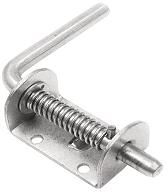 Spring Latch w/ Keeper – 06035 Trailer Gate Latch (B2595LKB Style) - full product view | AAA Trailer