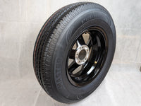 ST205/75R15 Trailer Tire and Wheel – Load Range C | Trinity Aluminum Wheel | 5 Lug - alternate angle | AAA Trailer