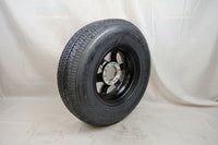 Tamarack ST225/75R15 Trailer Tire w/ Lionshead Liger Aluminum Wheel – 6 on 5.5 | Load Range E (10 Ply) - 2,830 lb, 65 PSI, 6x