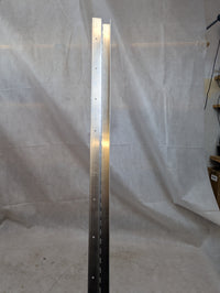 Stainless Steel 72" Piano Hinge for Trailer Side Entry Doors - alternate angle | AAA Trailer