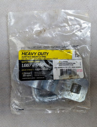 Steel Heavy-Duty Surface Mount D-Ring for Trailer Decks Floors - full product view | AAA Trailer