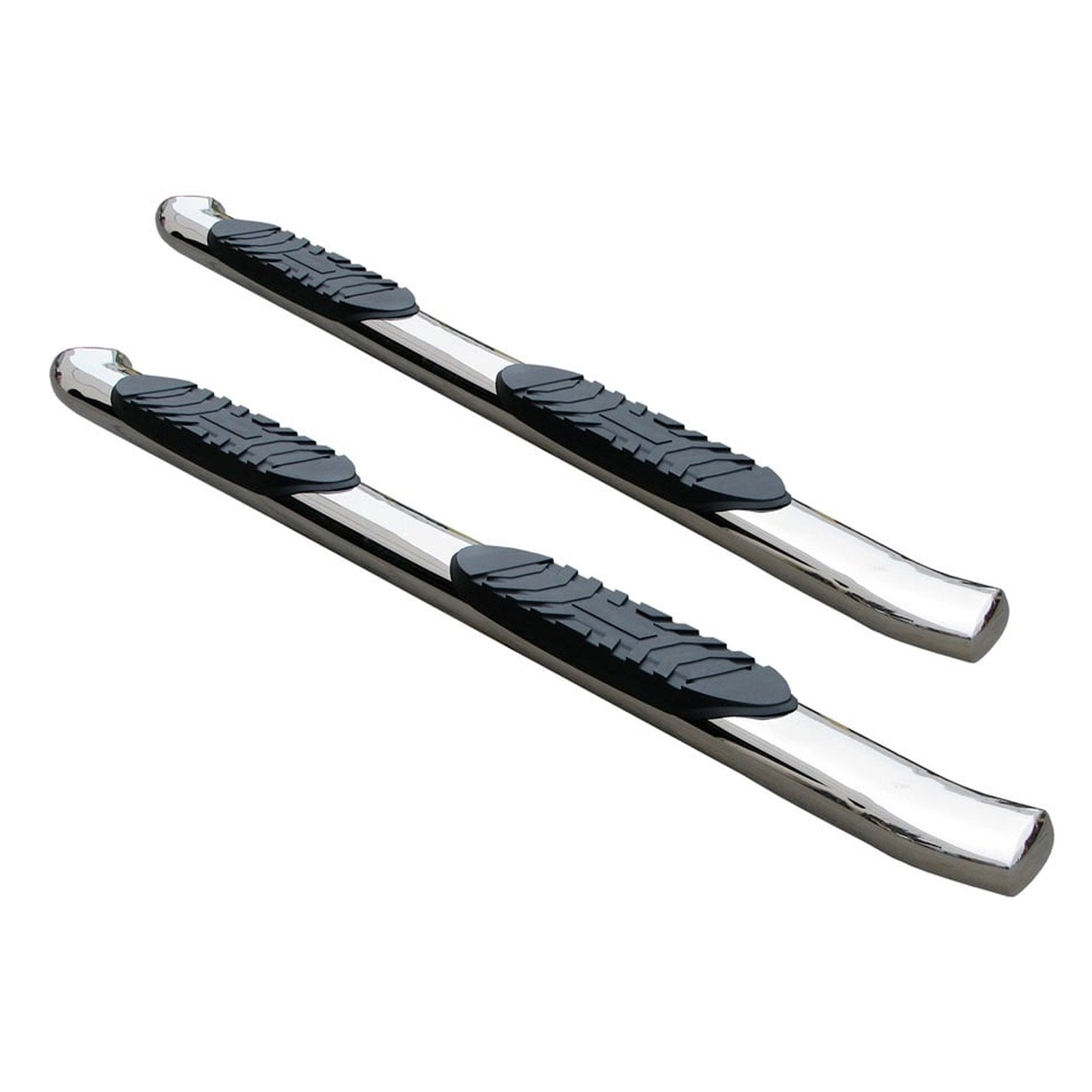 Steelcraft 5" Oval Premium Sidebars - Polished Stainless Steel | Dodge Ram 1500/2500/3500 Crew Cab (423309P)