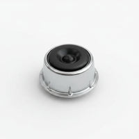 1.98" Super Lube grease cap with rubber plug for 2,000-3,500 lb trailer hubs