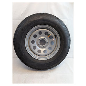 Lionshead Sterling Sport Trailer ST ST205/75R15 Load D Gray Mod Wheel 4.5"x5 - full product view | AAA Trailer