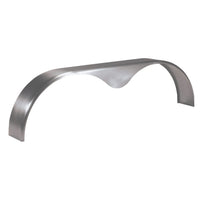 Tandem Smooth Round Teardrop Trailer Fender – 9" x 72" x 20.5" - 6x12 - full product view | AAA Trailer