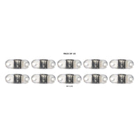 TecNiq S17 Amber Trailer Marker Light 10-Pack – 2" x 1" LED Clearance — 10-Pack composite | AAA Trailer