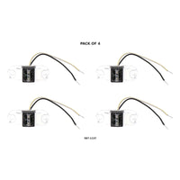 TecNiq S17 Red Trailer Marker Light 4-Pack – 2" x 1" LED Clearance — 4-Pack composite | AAA Trailer