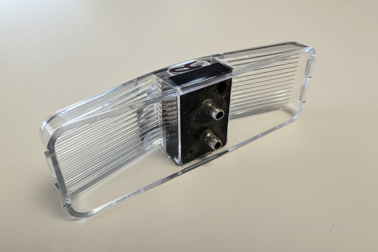 TECNIQ S19 Red LED Trailer Marker Light with Clear Lens Bargman 38 Replacement