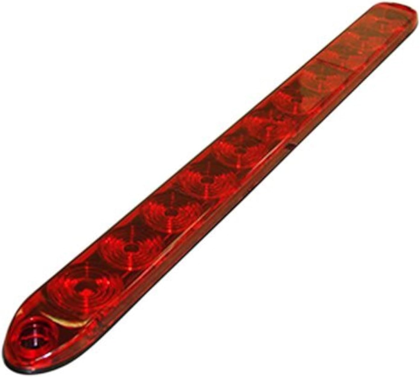 Tecniq T10 Compact LED Trailer Stop Turn Tail Light Bar 15.5" with 11 Red Diodes