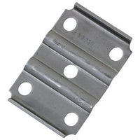 Heavy-Duty 3-Inch Trailer Axle Tie Plate with 9/16-Inch U-Bolt