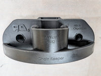 Trailer Towing 4 Flat or 7 Way Plug Holder Chain Cable Wire Harness Keeper - Bauer Products - alternate angle | AAA Trailer