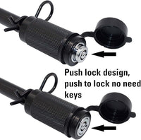 TowWorks 79832 Keyed Alike 5/8" Trailer Hitch Lock with Extra Long 4-1/2" Span Pair - detail view | AAA Trailer