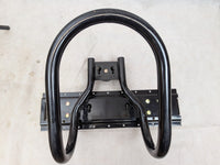 E-Track Motorcycle Wheel Chock, Steel - 7" Wide Tires - detail view | AAA Trailer