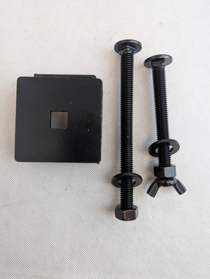E Track Spare Tire Holder Mount, Upgraded Double Fittings Wheel Carrier for Enclosed Trailers, Garages, Truck, Warehouse and 