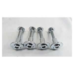 Trailer Hasp Bolt Kit — 5/16"-18 Dome Head Bolts with Barrel Nuts for Cam Bar Locks (1-1/2", 2", 2-1/2")