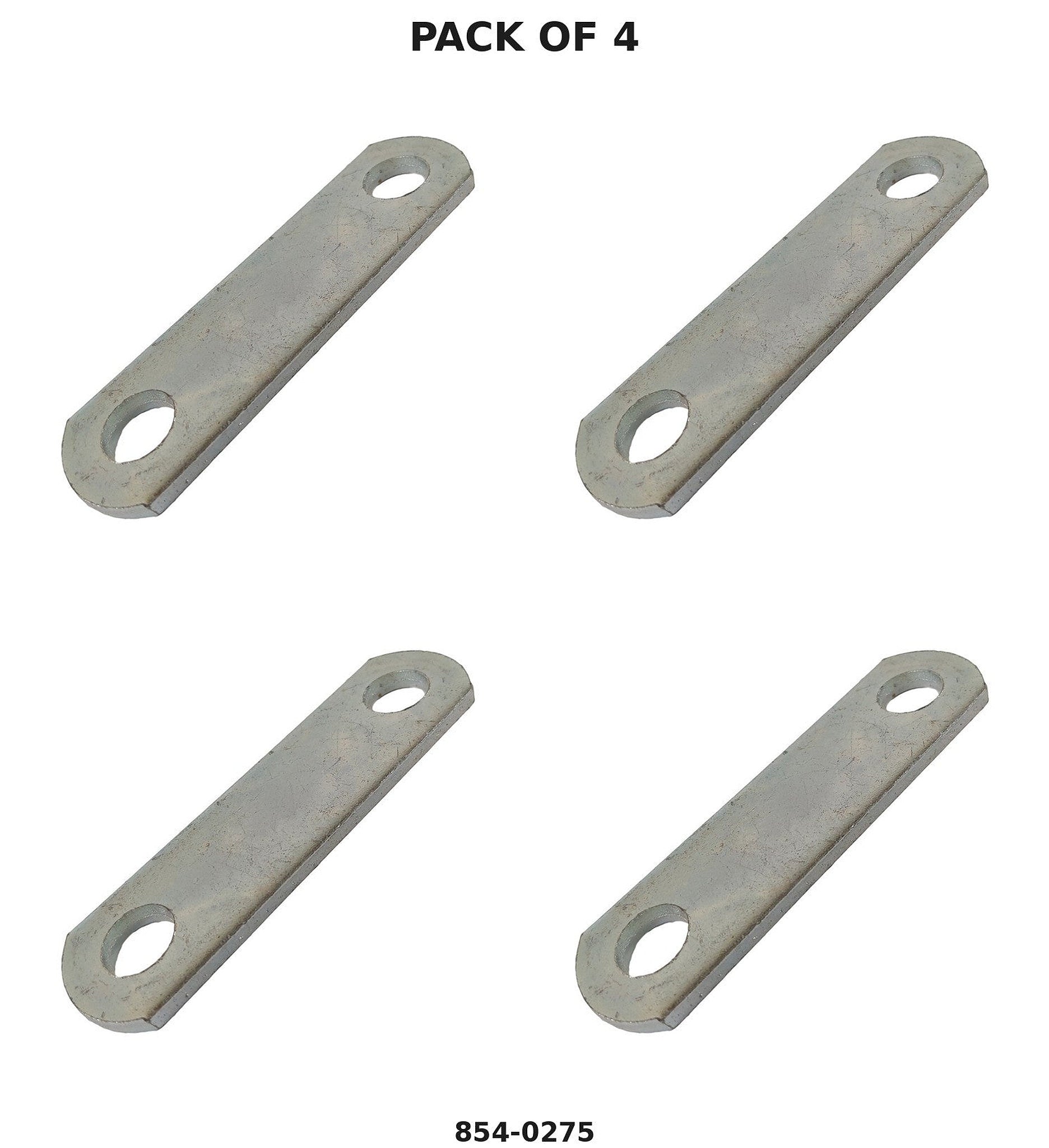 Trailer Shackle Link Strap 4-Pack – 2-3/4" Center-to-Center