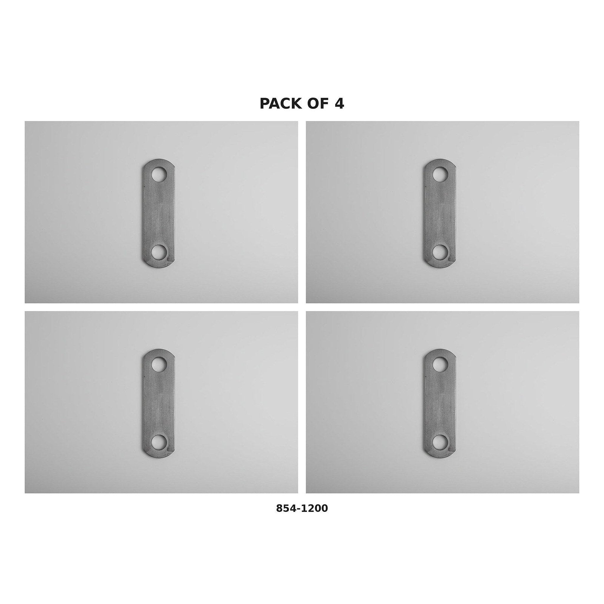 Trailer Shackle Link Strap 4-Pack – 3-1/8" Center-to-Center