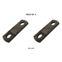 Trailer Shackle Link Strap Pair – 2" Center-to-Center — Pack of 2 | AAA Trailer
