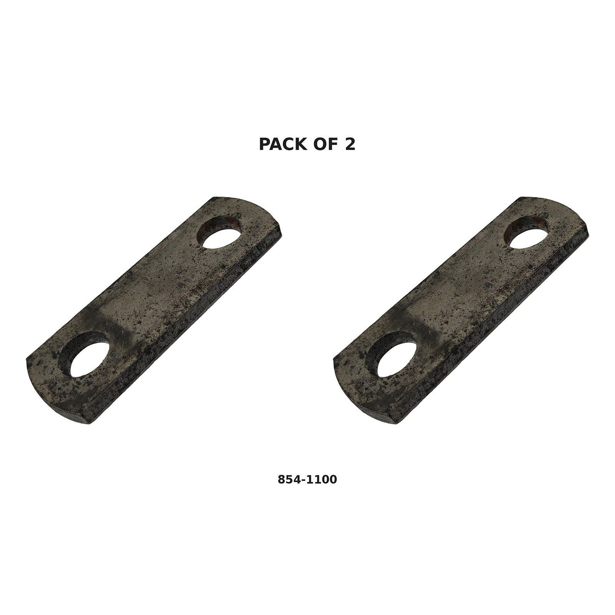 Trailer Shackle Link Strap Pair – 2" Center-to-Center