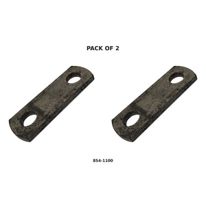 Trailer Shackle Link Strap Pair – 2" Center-to-Center — Pack of 2 | AAA Trailer