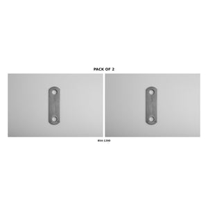 Trailer Shackle Link Strap Pair – 3-1/8" Center-to-Center — Pack of 2 | AAA Trailer