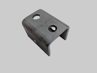Trailer Short Front Spring Hanger 1 1/2" Drop - detail view | AAA Trailer
