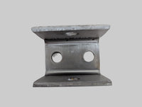 Trailer Short Front Spring Hanger 1 1/2" Drop - close-up view | AAA Trailer