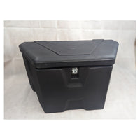 Buyers Products Black Poly Trailer Tongue Tool Box with Durable Security - full product view | AAA Trailer