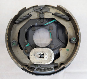TRP 10" Left Side Self-Adjusting Electric Brake for 3500-4400lb Axles - 4400 lbs - full product view | AAA Trailer