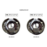 TRP 12-1/4" 12-1/4" x 3-3/8" Electric Trailer Brake Set – Complete LH + RH Pair  — Kit composite | AAA Trailer