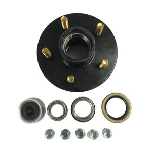 TRP 5 Lug x 4.5" Bolt Pattern Trailer Hub Assembly for 3,500 lbs Axles - 3,500 lbs - full product view | AAA Trailer