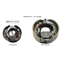 TRP 10K Electric Trailer Brake — LH (BK-10KE-01) and RH (BK-10KE-02) side-by-side | AAA Trailer