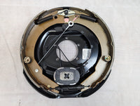 TruRyde BK-12E-01SA Left-Hand Self-Adjusting Electric Trailer Brake Assembly – 12” x 2” for 5.2K–7K Axles - 5,200 lb - close-
