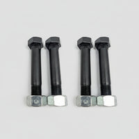 TruRyde 1181 splined shackle bolt 9/16-18 x 3 with lock nut (axle set, 4-pack)
