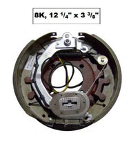 TruRyde 8K Electric Left Hand Self-Adjusting Brake Assembly - 8,000 lb - full product view | AAA Trailer