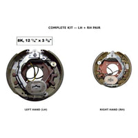TruRyde 8K Electric Trailer Brake — LH (BK-8KE-01) and RH (BK-8KE-02) side-by-side | AAA Trailer
